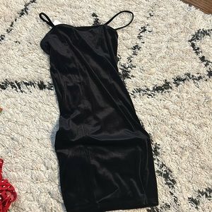 H&M black mini dress